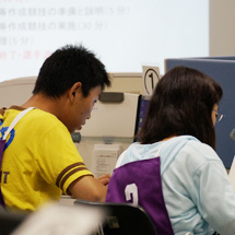 競技の様子②